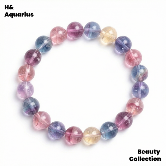Colorful Candy Bead Bracelet - Minimalist Fashion Stackable Jewelry for Women