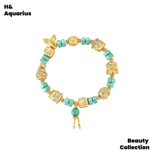 925 Silver & Zirconia A Dai Bracelet - Ethnic Chinese Style Minimalist Luxury Jewelry