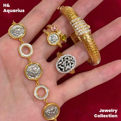 925 Silver & Zirconia Prologue of Time Ring - Vintage Style Minimalist Statement Ring