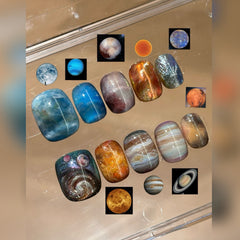 【Custom Order】Planet Nail Art