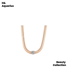 925 silver travel clavicle chain niche exquisite snake bone necklace jewelry women's model