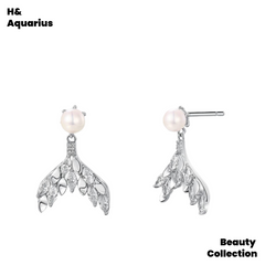¡¾Mermaid Tail¡¿2026 New Versatile Niche Mermaid Bead Earrings