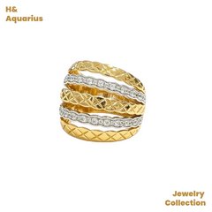 925 Silver & Zirconia "Mademoiselle Coco" Ring - Vintage Minimalist Stackable Ring