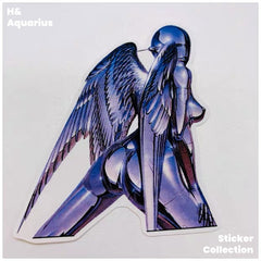 37pcs Cyberpunk Stickers - Sorayama Style Gynoid Decals for Journaling