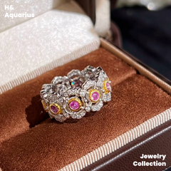 925 Silver & Zirconia Spring Letter Ring - Silver Plated Elegant Lady Style Ring