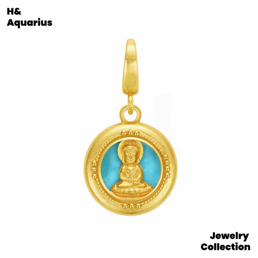 Double-Sided Color Pendant - Luxury Versatile Statement Necklace for Women