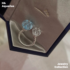 Venus Ocean Ring - 925 Silver Crystal Minimalist Luxury Ring