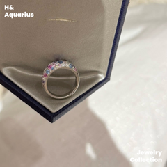 925 Silver & Zirconia Starry Ring - Minimalist Luxury Everyday Fashion Ring