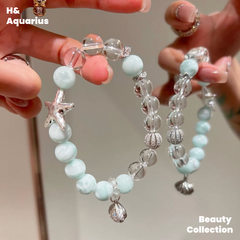 925 Silver & Zirconia Ocean Star Bracelet - Luxury Summer Minimalist Chain for Women