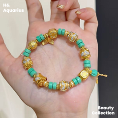 925 Silver & Zirconia A Dai Bracelet - Ethnic Chinese Style Minimalist Luxury Jewelry