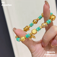 925 Silver & Zirconia A Dai Bracelet - Ethnic Chinese Style Minimalist Luxury Jewelry