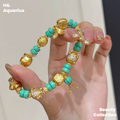 925 Silver & Zirconia A Dai Bracelet - Ethnic Chinese Style Minimalist Luxury Jewelry