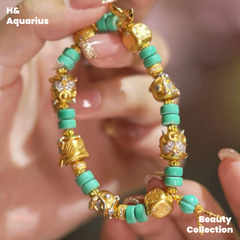 925 Silver & Zirconia A Dai Bracelet - Ethnic Chinese Style Minimalist Luxury Jewelry