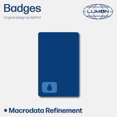 Severance Peripheral Lumon Badge (innie's) Card Sticker