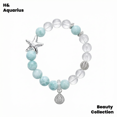 925 Silver & Zirconia Ocean Star Bracelet - Luxury Summer Minimalist Chain for Women