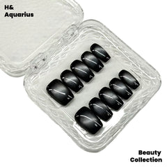 H&Aquarius SUMMER Collections 10PCS Handmade PressOn Nails REUSABLE 3D Gel fake nails acrylic press nails /Summer 2025 H&A-004