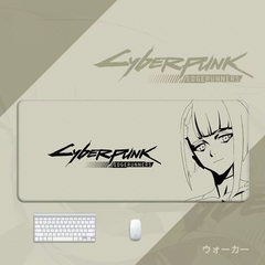 Cyberpunk Edgerunners Mouse Pad - Oversized Anime Gaming Desk Mat for Office Keyboard Laptop
