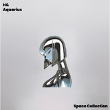 Cyberpunk Metal Girl Hollow sticker Automobile waterproof flat sticker