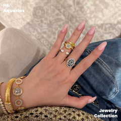 925 Silver & Zirconia Prologue of Time Ring - Vintage Style Minimalist Statement Ring