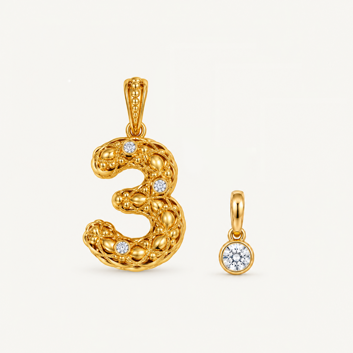 Personal Number Pendant