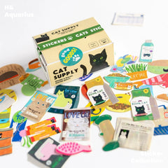 Japan greetinglife new product creative box set sticker notebook sticker mobile phone glitter small pattern decoration