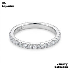 925 Silver & Zirconia Stardust Ring - Minimalist Luxury Everyday Ring
