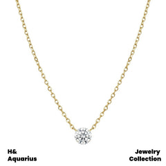Pendant & Chain: 925 Silver & Zirconia Starfall Necklace and 925 Silver & Zirconia Cross Fringe Necklace