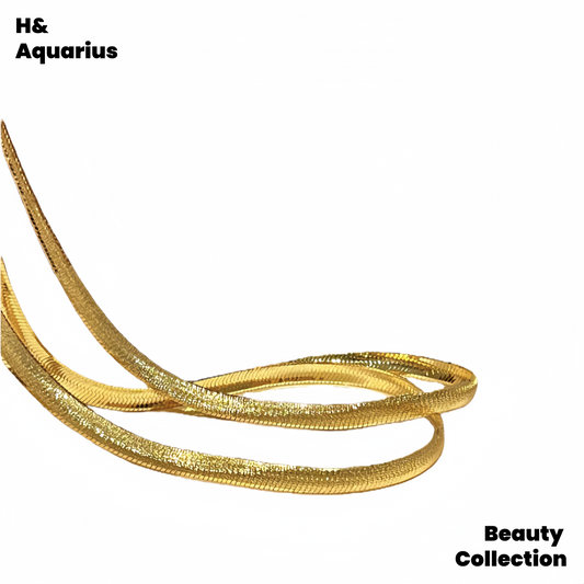 Chain 925 Silver Snake Bone Chain Wide Versatile Light Luxury Classic Necklace