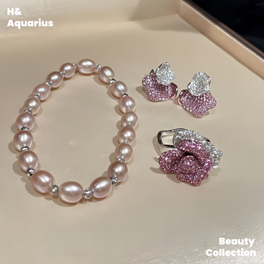 Chu Tao Yingxue Bracelet Pink Light Luxury Fashion Chinese Freshwater Pearl Bracelet