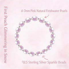 Chu Tao Yingxue Bracelet Pink Light Luxury Fashion Chinese Freshwater Pearl Bracelet