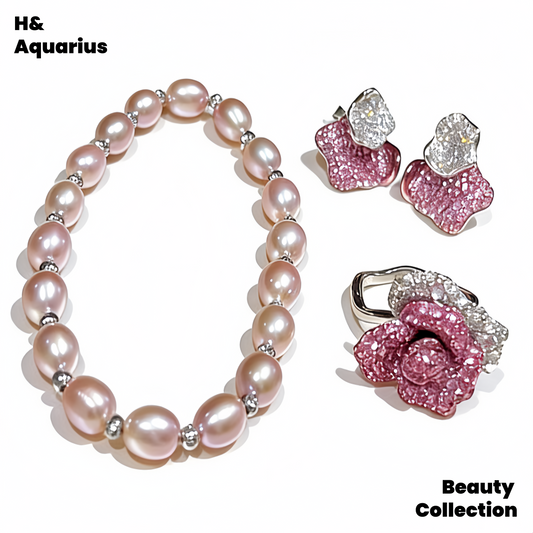 Chu Tao Yingxue Bracelet Pink Light Luxury Fashion Chinese Freshwater Pearl Bracelet