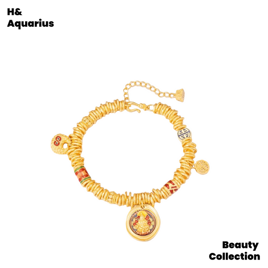 K-plated new Chinese temperament niche explosive atmospheric accessories bracelet