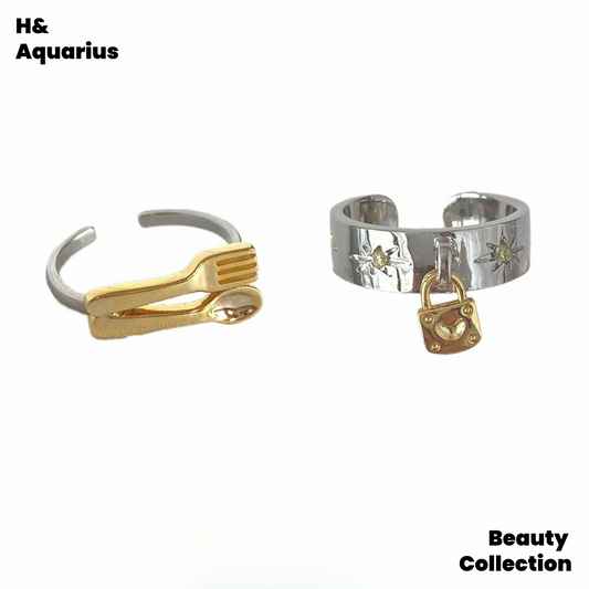 Copper Alloy Ring - Original Fade-Resistant Disordered Carrier Ring