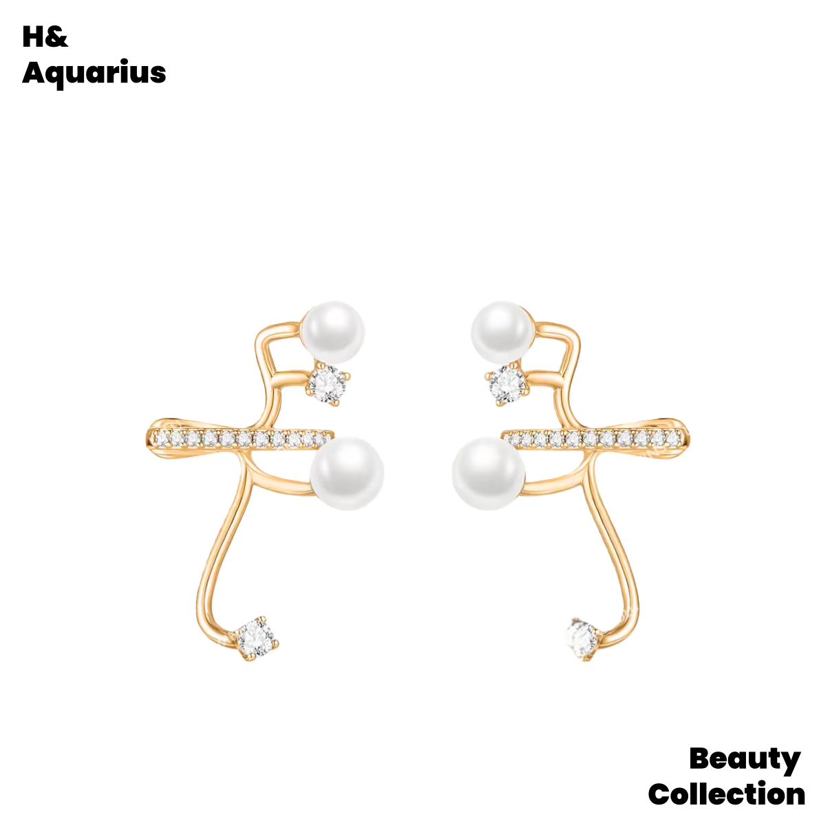Star - Minimalist Luxury Round Ear Cuffs