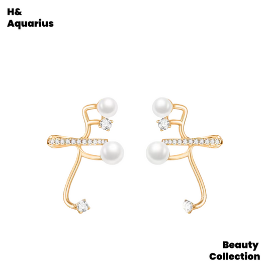 Star - Minimalist Luxury Round Ear Cuffs