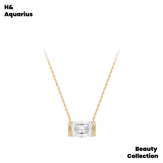 K Gold-Plated Necklace - Original Fade-Resistant Candy New Year Edition Fashion Geometric Necklace