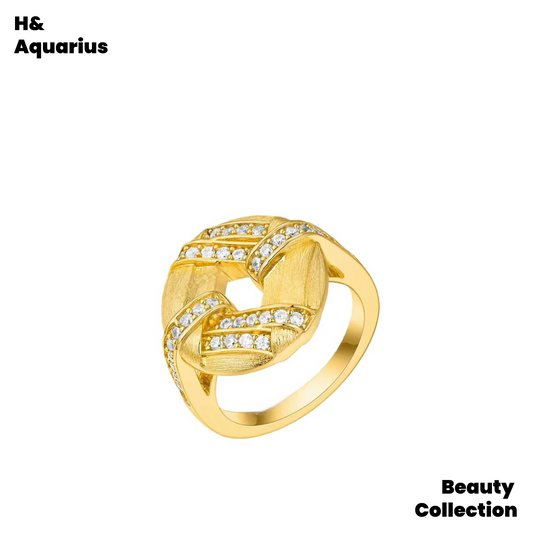 Peace Buckle Ring - Modern Chinese Style Adjustable Stackable Ring