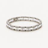 Moonlit Ceramic Bracelet