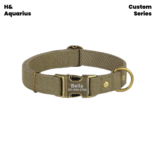 Custom pet dog collar dog collar engraving anti loss going out medium dog shiba dog corgi dog walking dog leash dog chain