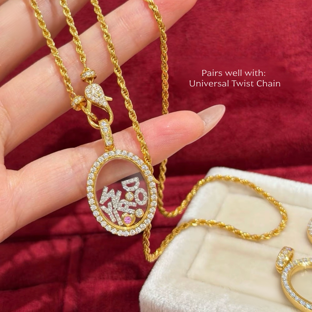 Heart Gallery Custom Letter Pendant