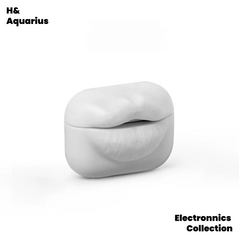 Moonlight White Lips for Airpods Soft Case Apple Headphone Case Mouth Headphone Case Lip