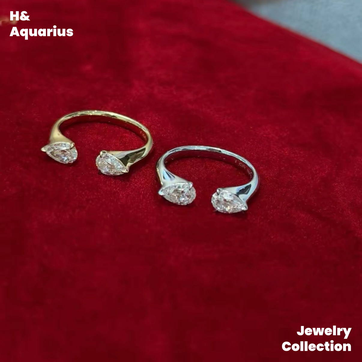 925 Silver & Zirconia Stardust Ring - Minimalist Everyday Stackable Ring