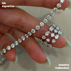 925 Silver & Zirconia Star Island Overture Ring - Minimalist Luxury Statement Ring