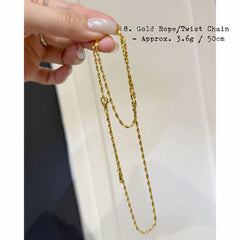 Chain: 925 Silver Olive Bead Chain - Handmade Minimalist Necklace Chain