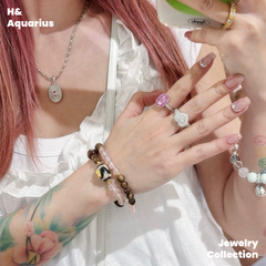 Lab-Grown Sapphire Pink Starry Ring - Pink Luxury Minimalist Jewelry for Women & Bestie Gift