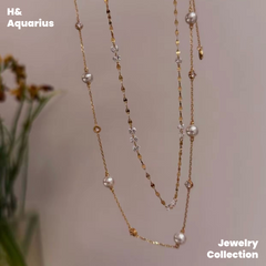 Chain: 925 Silver & Zirconia Split Light Necklace - Minimalist Layering Chain