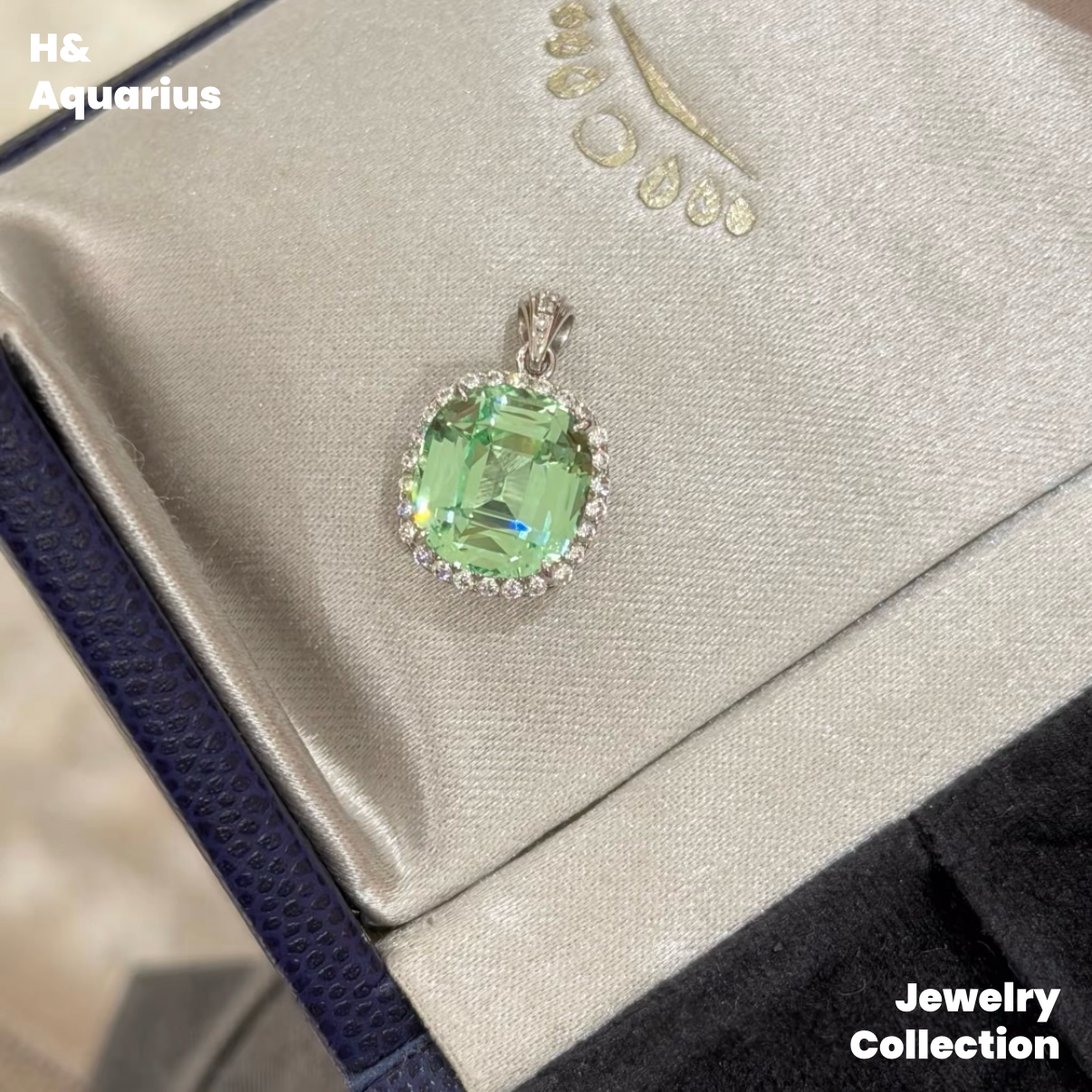 Synthetic YAG Mint Dew Jewelry - 925 Silver Lab-Created Spring Summer Minimalist Collection