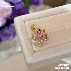 Candy Sparkle Ring - 925 Silver Crystal Colorful Minimalist Fashion Ring