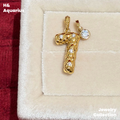 Pendant: 925 Silver & Zirconia "Love Number" Charm - Original Minimalist Pendant with Clasp