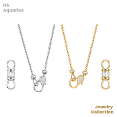 Chain: 925 Silver & Zirconia Soft Twisted Rope Chain - Versatile Luxury Base Chain with Clasp